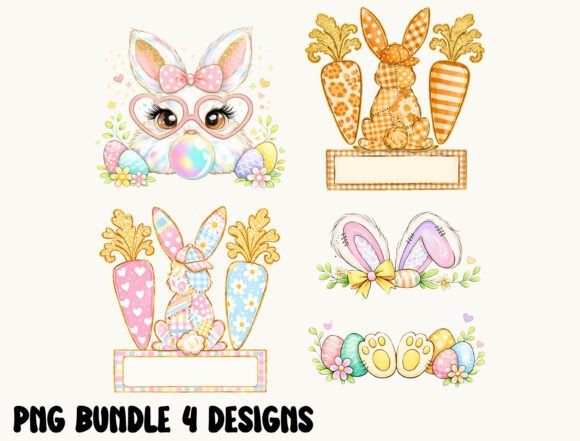 Download Easter Bunny PNG Bundle - Easter bunny png bundle Collection