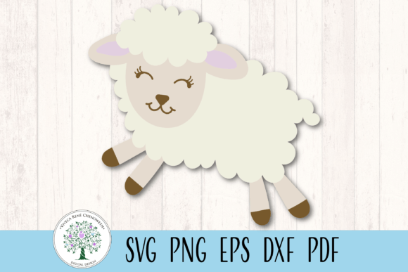 Download Baby Lamb Spring Farm Animal SVG PNG DXF - Dxf Collection