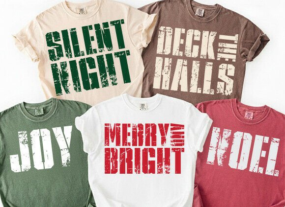 Download Christmas SVG Bundle, Trendy Holiday PNG - Holiday Collection